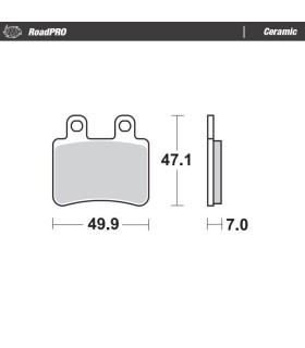 BRAKE PAD CERAMIC
