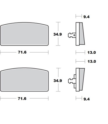 BRAKE PAD CERAMIC