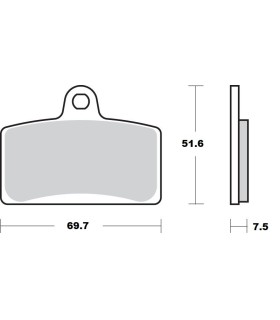 BRAKE PAD CERAMIC