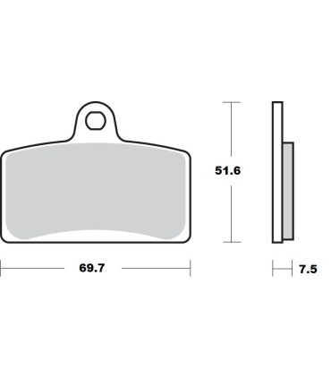 BRAKE PAD CERAMIC
