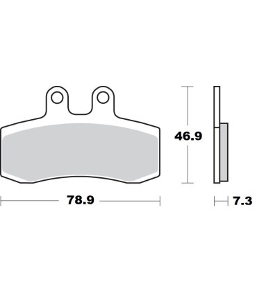 BRAKE PAD CERAMIC