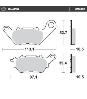 BRAKE PAD CERAMIC