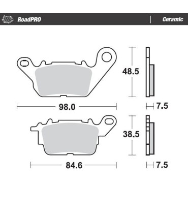 BRAKE PAD CERAMIC
