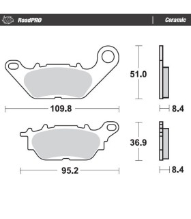 BRAKE PAD CERAMIC