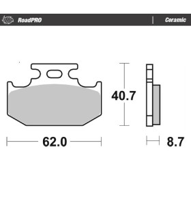 BRAKE PAD CERAMIC