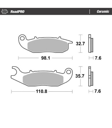 BRAKE PAD CERAMIC