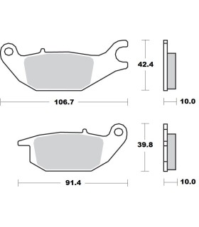 BRAKE PAD CERAMIC