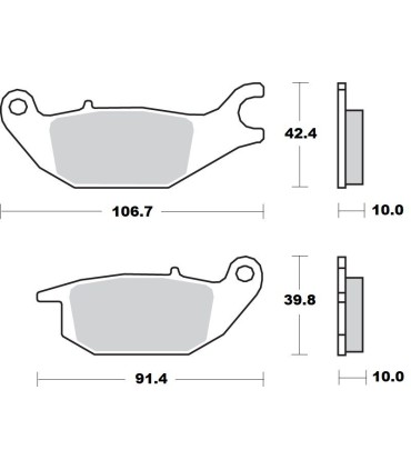 BRAKE PAD CERAMIC