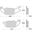 BRAKE PAD CERAMIC