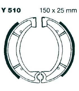 BRAKE SHOE GROOVED