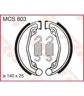 BRAKE SHOES TRW MCS803