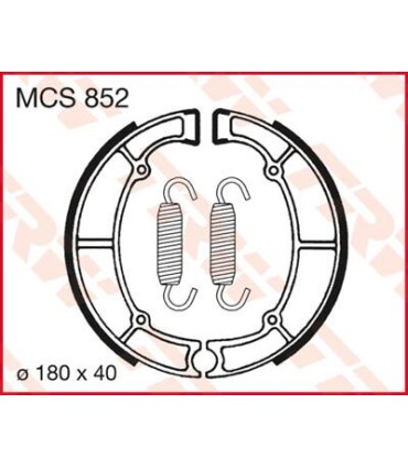 BRAKE SHOES TRW MCS852