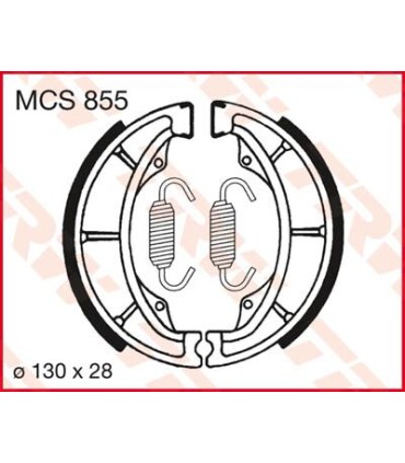 BRAKE SHOES TRW MCS855