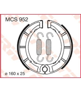 BRAKE SHOES TRW MCS952