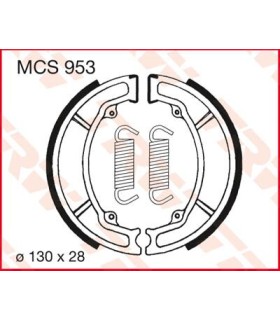BRAKE SHOES TRW MCS953