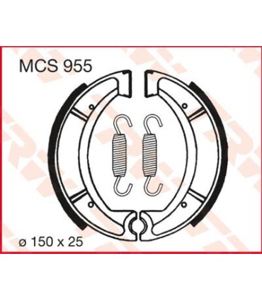 BRAKE SHOES TRW MCS955