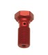 BANJO BOLT RED M10X1 25