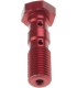 DOUBLE BANJO BOLT RED M10X1 25