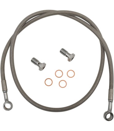 BRAKE LINE +6 EXT POLARIS