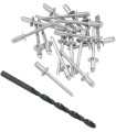 RIVET KIT 12-3/16 W/BIT