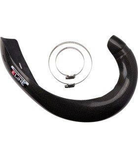 PIPE GUARD CARBON FIBER HUSQ