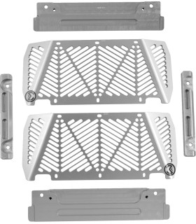 RADIATOR GUARD SILVER KAWASAKI