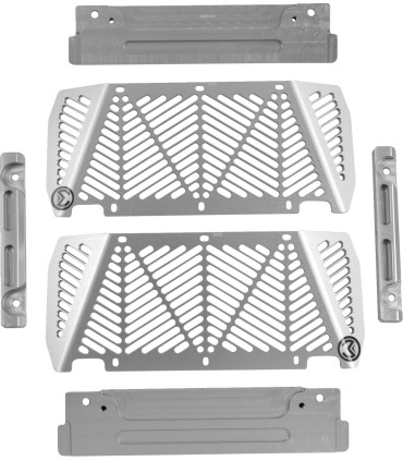RADIATOR GUARD SILVER KAWASAKI