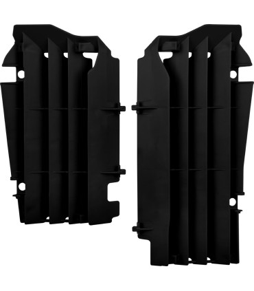 RADIATOR GUARDS KXF250 17- BK
