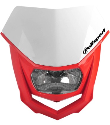 HEADLIGHT HALO WH/RD