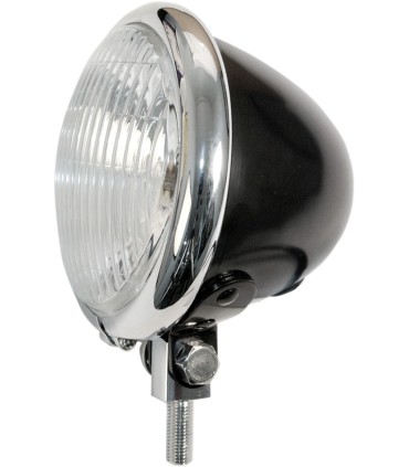 S/LAMP SHELL 4.5 BLK/CHR