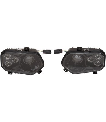 LED HEADLIGHT RZR800/9 BK