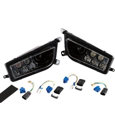LED HDLGHT RZR900/1000 BK