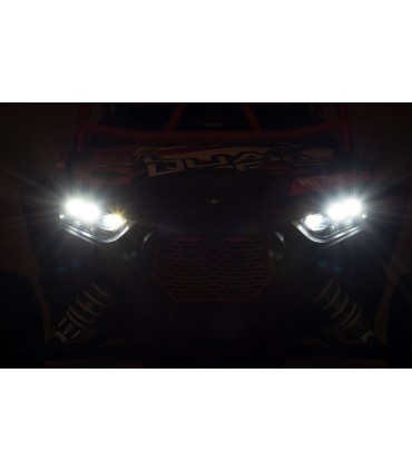 LED HDLGHT RZR900/1000 BK