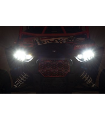LED HDLGHT RZR900/1000 BK