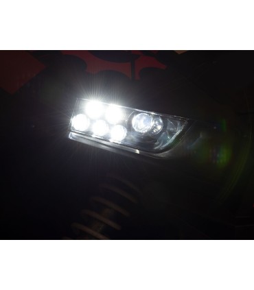 LED HDLGHT RZR900/1000 BK