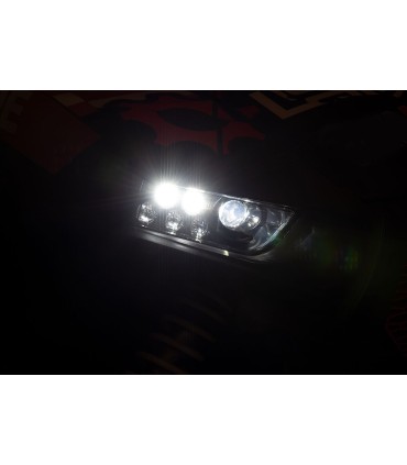 LED HDLGHT RZR900/1000 BK