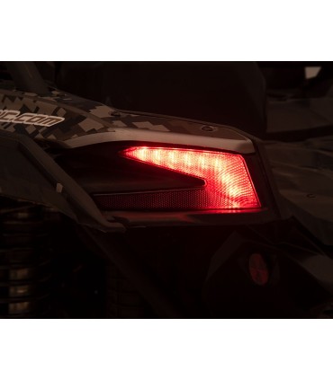 LED TAILIGHTS CANAMX3 BLK