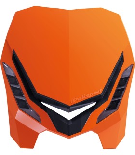 HEADLIGHT E-BLAZE OR/BK