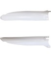FORK COVERS KX125/250 WHITE