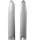 FORK COVERS KX125/250 WHITE