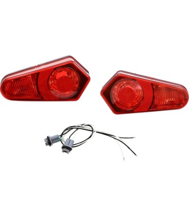 TAILLIGHTS POLARIS RED