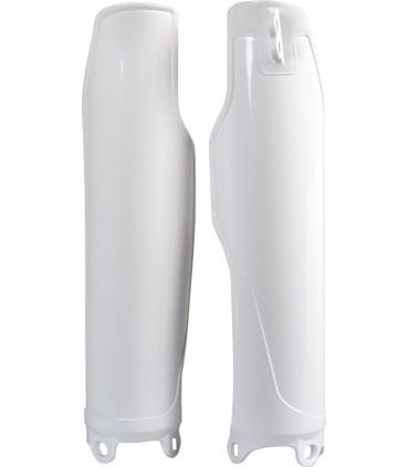 FORK COVERS KXF250/450 09- WH