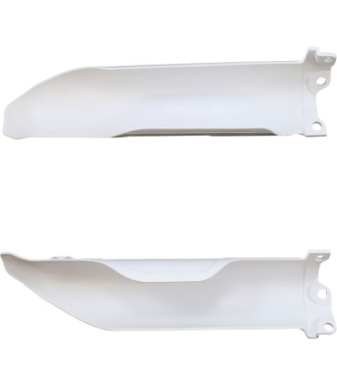 FORK COVERS KXF250/450 09- WH