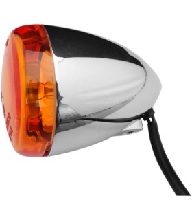 TURN SIGNAL AMBER CHR HD F