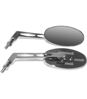 MIRROR OVAL BILLET L/STEM