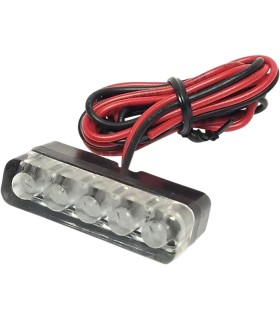 LICENSE PLATE LGHT BAR WH