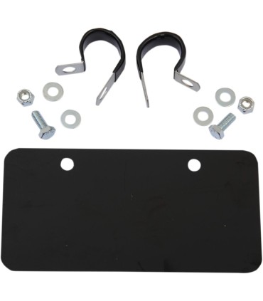 MUD LICENSE PLT HOLDR-BLK