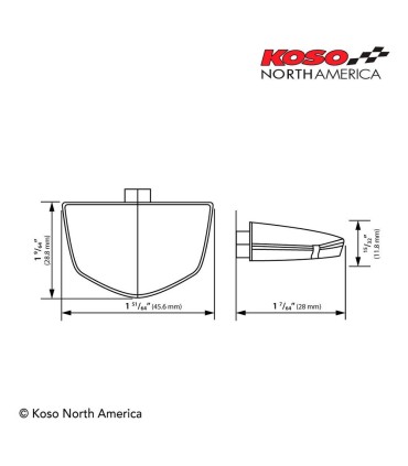 LED LICENSE PLATE LIGHT E-MARK