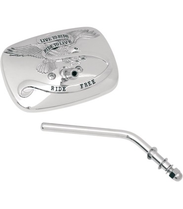 MIRROR LTR CHM HARLEY RT