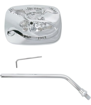 MIRROR LTR CHM YAMAHA RT